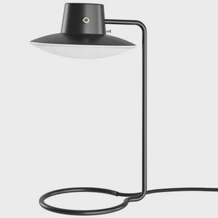 AJ Oxford tafellamp zwart|opaal