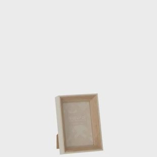J-Line fotolijst hout - creme - 2 stuks
