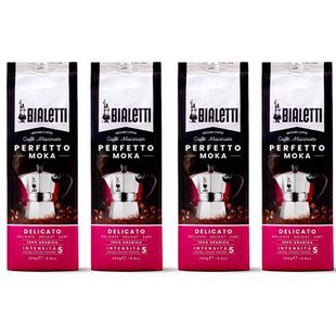 Bialetti Moka Delicato Gemalen koffie - 4 x 250 gram