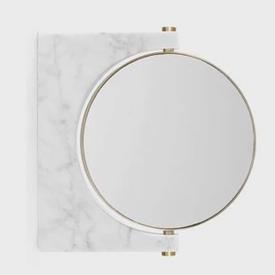 Audo Copenhagen Pepe spiegel wand Ø16 Carrara