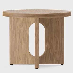 Audo Copenhagen Androgyne bijzettafel Ø50 naturel eiken Audo Copenhagen Androgyne bijzettafel Ø50 naturel eiken