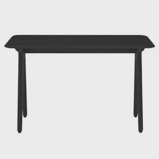Slab bureau 60x120 eiken zwart