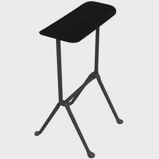 Officina barkruk H65 antraciet|zwart