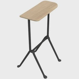 Officina barkruk H65 antraciet|naturel