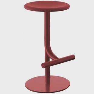 Tibu verstelbare barkruk bordeauxrood