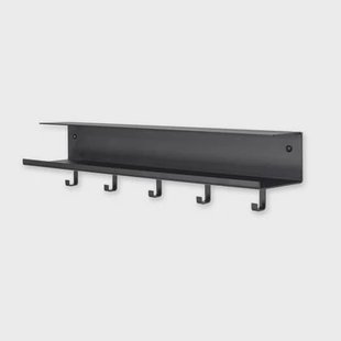 SPINDER DESIGN EASY Wandkapstok - Zwart SPINDER DESIGN EASY Wandkapstok - Zwart