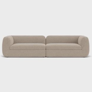 Bowie bank 3-zits Alpine 01 natural