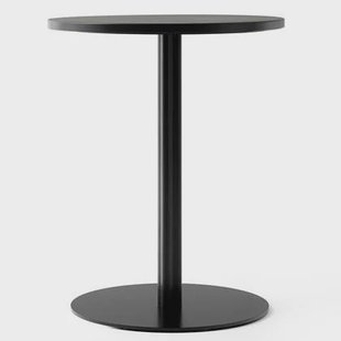 Audo Copenhagen Harbour Column tafel Ø60 zwart eiken