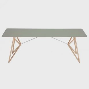 Tink Tafel linoleum 220x90 whitewash Dark Olive