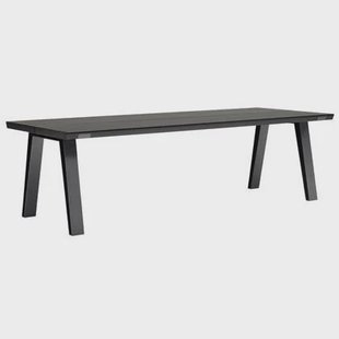 QLiv Side-to-Side tafel 220x100 Coal Black QLiv Side-to-Side tafel 220x100 Coal Black