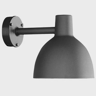 Toldbod 220 wandlamp zwart