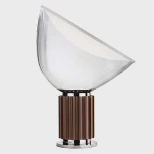 Taccia tafellamp LED PMMA brons