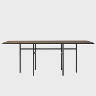Audo Copenhagen Snaregade Rectangular tafel 200x90 donker eiken