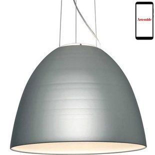 Artemide Nur hanglamp Ø55 LED dimbaar via smartphone mat aluminium Artemide Nur hanglamp Ø55 LED dimbaar via smartphone mat aluminium
