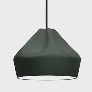Marset Pleat Box 24 hanglamp Ø21 donkergroen|wit Marset Pleat Box 24 hanglamp Ø21 donkergroen|wit