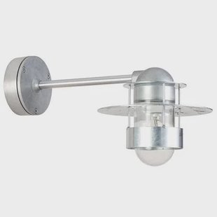Albertslund wandlamp korte arm gegalvaniseerd
