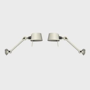 Bolt Bed Sidefit wandlamp install set van 2 Ash Grey