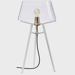 Tonone Ella tafellamp Pure White, transparant Tonone Ella tafellamp Pure White, transparant