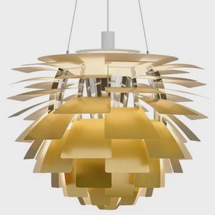 PH Artichoke hanglamp Ø72 LED messing