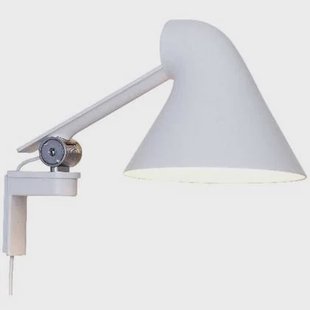 NJP short arm wandlamp LED wit