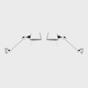 Bolt Bed Sidefit wandlamp install set van 2 Pure White