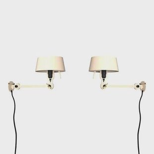 Bolt Bed Underfit wandlamp met stekker set van 2 Lightning White