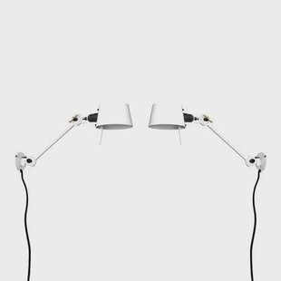 Bolt Bed Sidefit wandlamp met stekker set van 2 Pure White