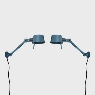Bolt Bed Sidefit wandlamp met stekker set van 2 Thunder Blue