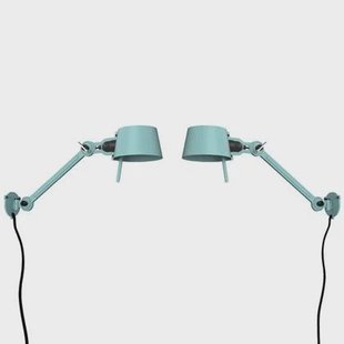 Bolt Bed Sidefit wandlamp met stekker set van 2 Ice Blue