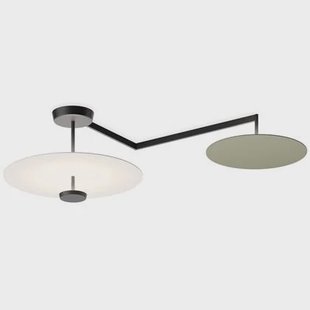 Flat 5910 plafondlamp LED White, Green L1