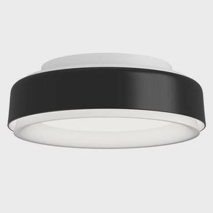 LP Grand 32 plafond- en wandlamp Ø32 zwart