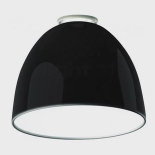 Artemide Nur Mini plafondlamp glanzend zwart Artemide Nur Mini plafondlamp glanzend zwart
