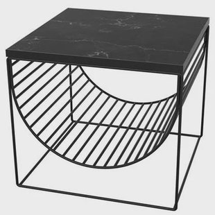 Sino tijdschriftenrek zwart