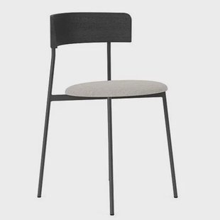 FÉST Friday stoel zwart Sydney 22 beige FÉST Friday stoel zwart Sydney 22 beige