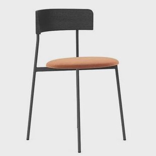 FÉST Friday stoel zwart Royal 160 magnolia