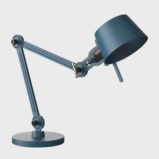 Bolt 2 Arm bureaulamp small Thunder Blue