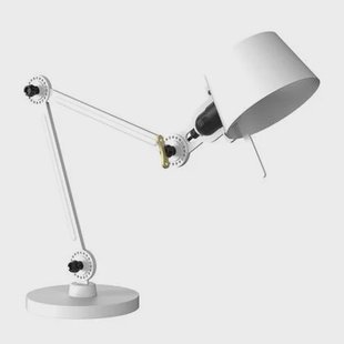 Bolt 2 Arm bureaulamp small Pure White