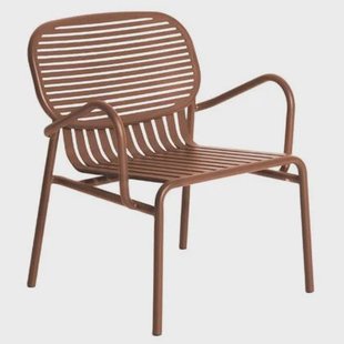 Petite Friture Week-end fauteuil terracotta Petite Friture Week-end fauteuil terracotta