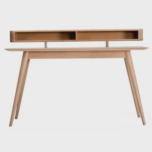 Stafa bureau met schapvakken naturel