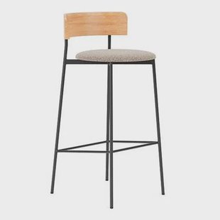 FÉST Friday barkruk 75 naturel Alpine 01 natural