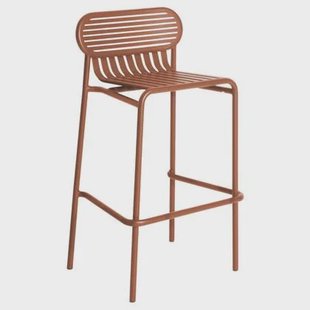 Week-end barkruk Terracotta