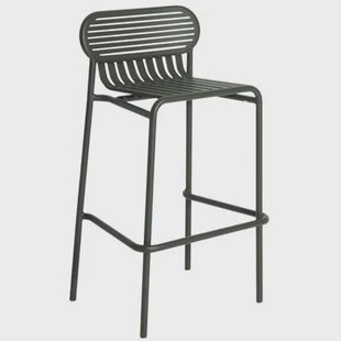 Week-end barkruk Glass Green