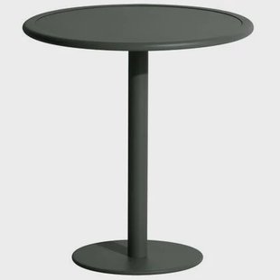 Week-end bistrotafel Ø70 H75 jade green