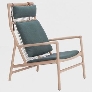 Dedo lounge chair whitewash Main Line Flax Greenford 32