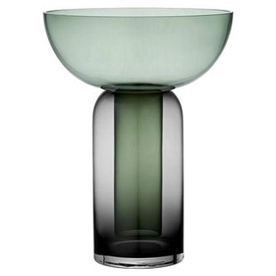 Torus vaas large zwart|forest