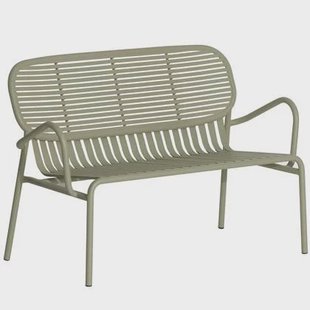 Week-end tuinbank 2-zits jade green