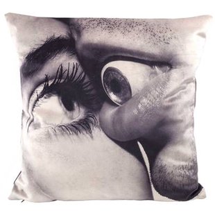 Seletti Toiletpaper kussen 50x50 Eye & Mouth