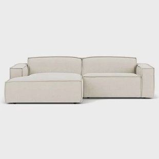 FÉST Edge bank met longchair links Soil 01 natural FÉST Edge bank met longchair links Soil 01 natural