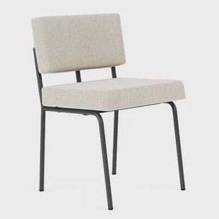 FÉST Monday stoel zwart Soil 01 natural