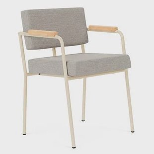 FÉST Monday Eetkamerstoel met Armleuning - Sydney - Sand / Beige